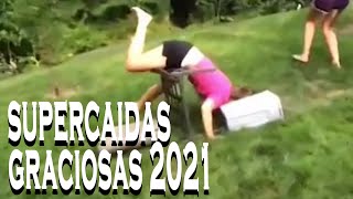 Super CAIDAS GRACIOSAS del 2021 [upl. by Avitzur700]