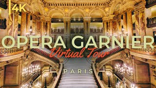 Opera Garnier 4K  Inside Paris Opéra [upl. by Lenej]