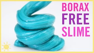 BEST Kid Friendly Slime NO Borax [upl. by Ennoira]