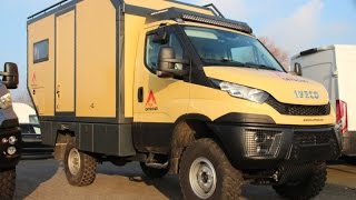 Nice Campers 4x4 Globetrotter Iveco daily 4x4 [upl. by Alpers]