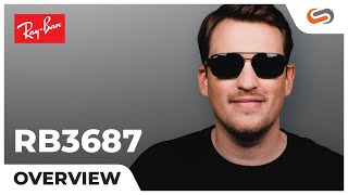 RayBan RB3687 Sunglasses Overview  SportRx [upl. by Namruht224]