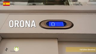 Orona MRL Elevator  Pull amp Bear Barcelona ES [upl. by Hairabez]