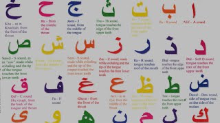 Arabic Alphabet  Pronunciation [upl. by Serra763]