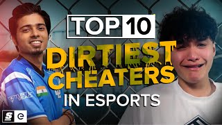 The Top 10 Dirtiest Cheaters in Esports Who Got Destroyed [upl. by Euhc]