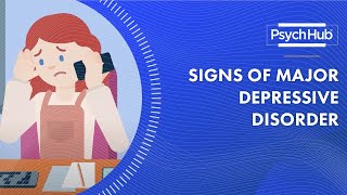 Signs of Major Depressive Disorder [upl. by Phyl505]