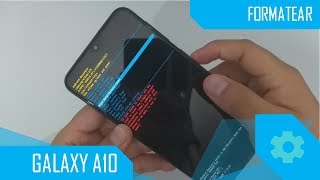 Formatear Samsung Galaxy A10 [upl. by Atikam]