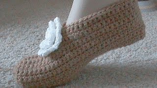 Super Easy Slippers Tutorial For Beginners [upl. by Vallie]