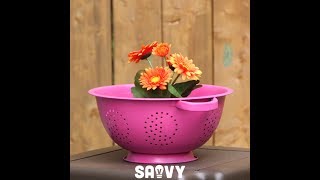 Kitchen Colander Plant Holder [upl. by Lait518]