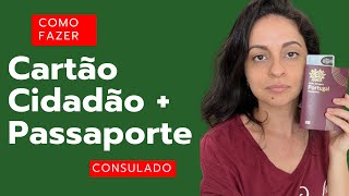 Como emitir o Cartão Cidadão  Passaporte pelo Consulado Português [upl. by Namwen]