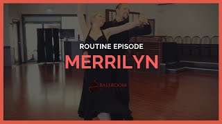 Merrilyn New Vogue Routine  Ballroom Mastery TV [upl. by Rehtaeh]