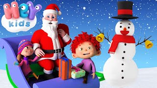 Jingle Bells ☃️ Christmas Carols for Kids 🎄 HeyKids [upl. by Dawkins]