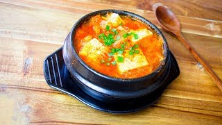 Kimchi Jjigae  Easy Kimchi Stew [upl. by Irb]