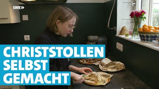 So gelingt der selbst gebackene Christstollen  mit veganer Alternative [upl. by Dinah337]