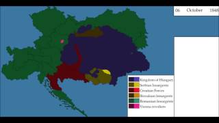 The Hungarian Revolution of 1848  Every Day [upl. by Aleunamme]