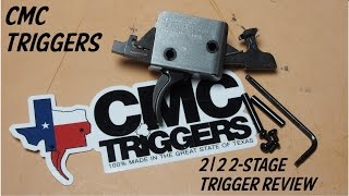 CMC Triggers 22 2stage Trigger Review [upl. by Nidya]