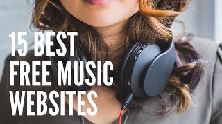 Top 15 Best Free Music Websites To Download Songs Legally In 2021 Free Music [upl. by Henrique]