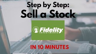 How to Sell a Stock in Fidelity [upl. by Negeam]