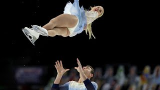 Knierim and Fraziers monster free skate takes US Nationals by storm  NBC Sports [upl. by Tuttle]