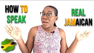 HOW TO SPEAK JAMAICAN  CHAT PATOIS [upl. by Bromley]