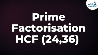 Prime Factorisation Method for Finding the HCF  Part 1  Dont Memorise [upl. by Rozanna]