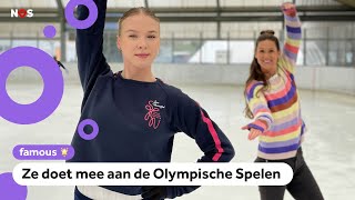 Kunstschaatsster Lindsay van Zundert beantwoordt vragen van kinderen [upl. by Lessirg]