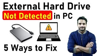 5 Ways to Fix External hard disks not getting detected in Windows 10 [upl. by Windzer]