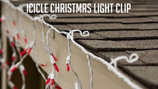 Icicle Christmas Light Clip [upl. by Fleda]