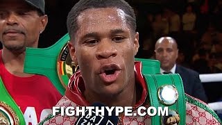 DEVIN HANEY CALLS OUT quotNOMACHENKOquot AFTER DESTROYING ABDULLAEV IN 4 quotHE DOESNT WANT TO FIGHT MEquot [upl. by Artinahs]