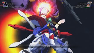 SD Gundam G Generation Cross Rays  Erupting GodBurning Finger Attacks [upl. by Nivrem360]