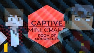 CAPTIVE MINECRAFT EP 1 Stuck With This Jag Captive Minecraft Room of Monuments w Mitch [upl. by Mallina]