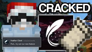 How To Play CRACKED Feather Client UPDATE [upl. by Esiahc]