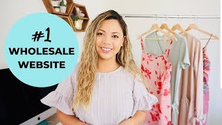 Top Wholesale Clothing Website for Boutiques [upl. by Monahan]