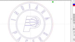 RDWorksV8  Preparing DXF file for laser cutting [upl. by Elegna]