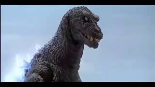 GMK Giant Monsters all out attack MovieClip 211 Godzilla Rampages to town 2001 [upl. by Belsky628]