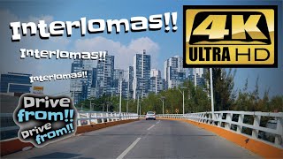 【4K】México  Interlomas 2019 manejando por México [upl. by Eitsym]