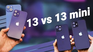 iPhone 13 vs 13 Mini Better Than You Think [upl. by Agee]