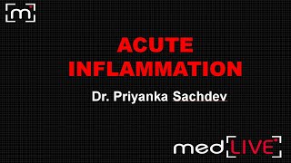 Acute inflammation [upl. by Mountfort]