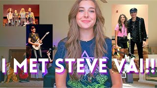 I met STEVE VAI [upl. by Dong264]