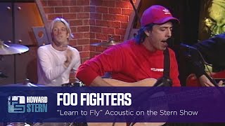 Foo Fighters “Learn to Fly” Live on the Stern Show 2000 [upl. by Anneehs]