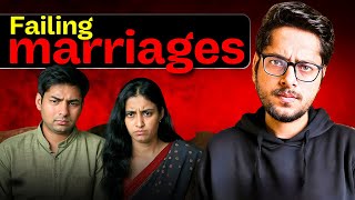 Why Marriages are Failing in India [upl. by Qulllon]