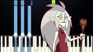 The Owl House  Eda’s Requiem Piano Tutorial [upl. by Malo]