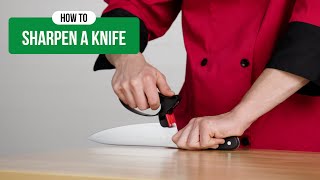 How to Use a Knife Sharpener [upl. by Burget]