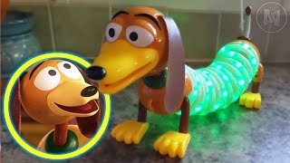 Disney  Pixar Toy Story 4 Slinky Dog Neon Lamp Light Review [upl. by Esirehc]