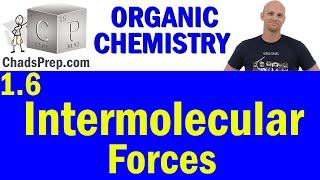 16 Intermolecular Forces  Organic Chemistry [upl. by Jory196]