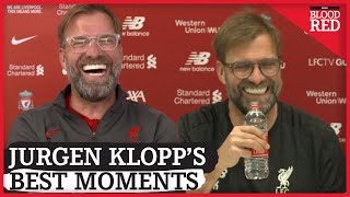 Jurgen Klopps Best Liverpool Press Conference Moments [upl. by Ardnuassac]