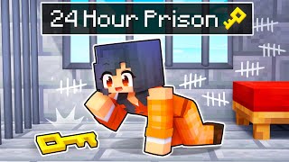 Escaping from a 24 HOUR PRISON in Minecraft [upl. by Bristow]