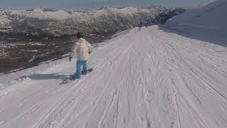 Pista tres marias 2018 nevados de chillan [upl. by Kerge133]