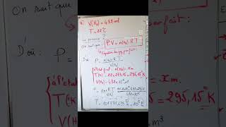 1BACBiof Suivi dune transformation chimique Exo corrigé 2bacbiof 1bac 1bac physique [upl. by Igor367]