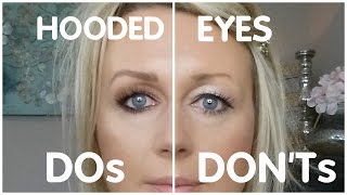 HOODED DROOPY EYES  TIPS AND TRICKS updated [upl. by Jehius425]