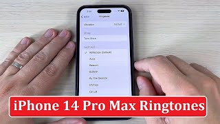 ORIGINAL RINGTONES iPhone 14 Pro amp Pro Max 2022 IOS 16 [upl. by Odlanor]